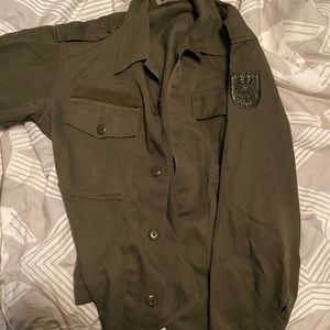 Mens military shirt